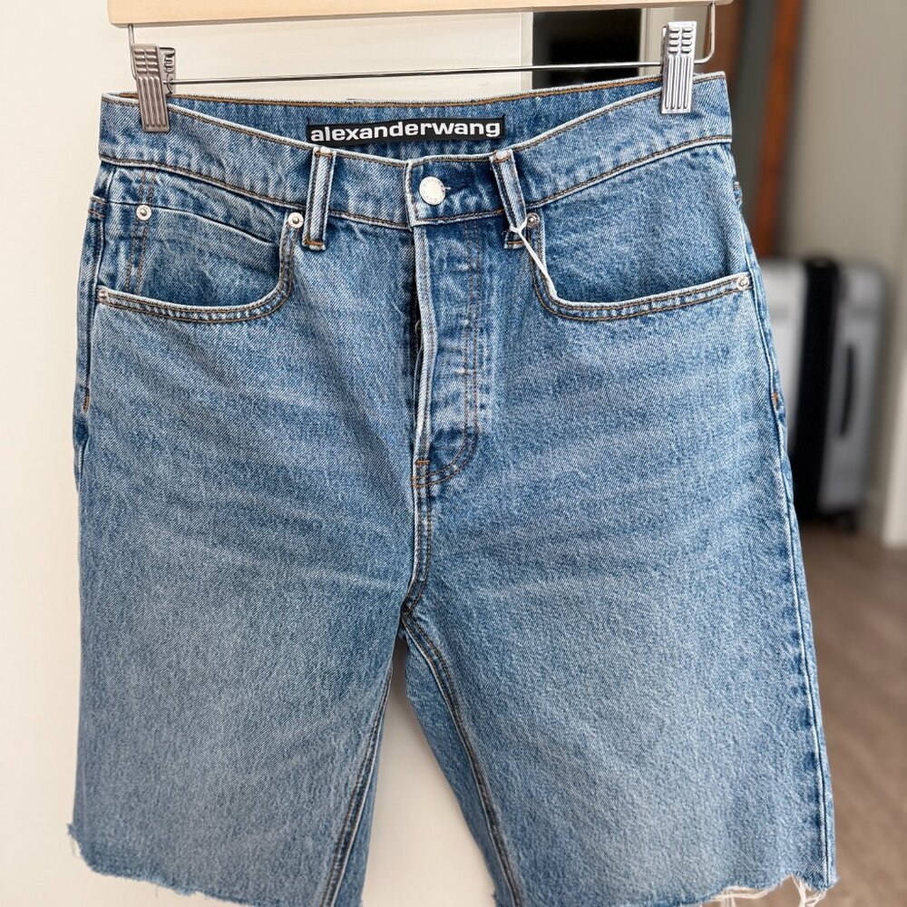 Alexander Wang Mid Rise Relaxed Short